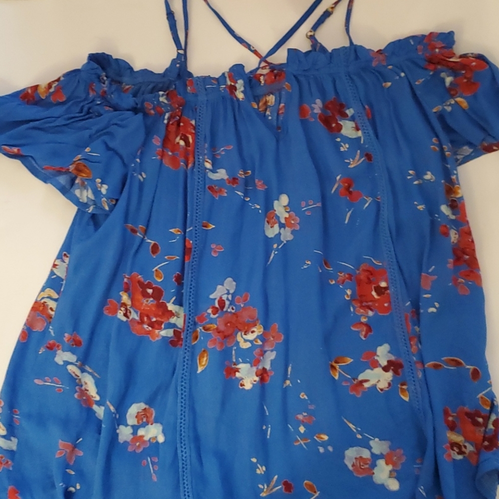 Blue xhilaration Blouse